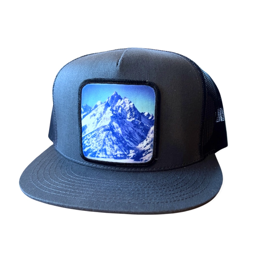 AVALON7 Majestic Teton Snapback hat by Rob Kingwill