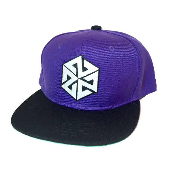 Kids size Purple AVALON7 snapback hat