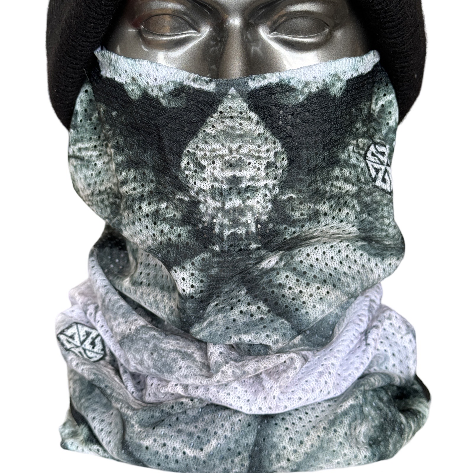 AVALON7 Alaskan Ice Mesh Neckgaiter- Fog Free snowboarding facemark