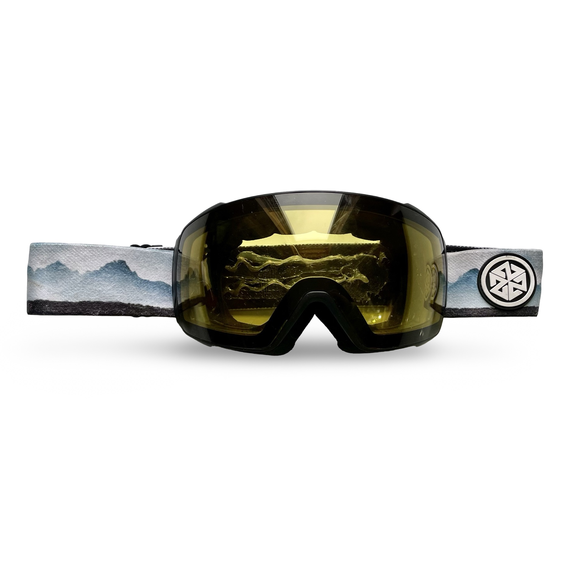 AVALON7 magnetic snowboard goggle with Teton Smoke strap