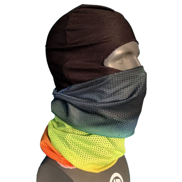 breathable snowboarding facemask system