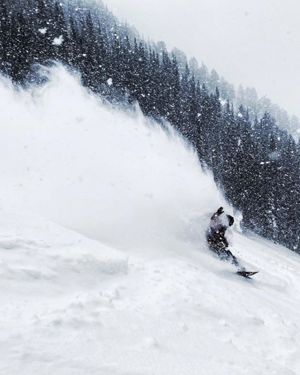 Rob Kingwill snowboarding Jackson Hole, Wyoming | AVALON7