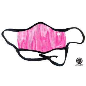 avalon7 hot pink adjustable comfortable facemask