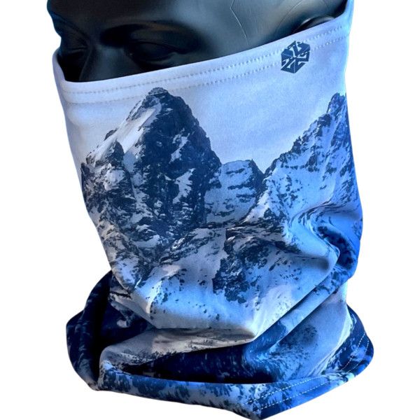 Avalon7 Valient Teton StormFleece Neck Gaiter face mask for snowboarding and skiing winter sports side