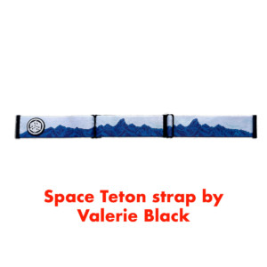 AVALON7 Space Teton Goggle Strap by Valerie Black