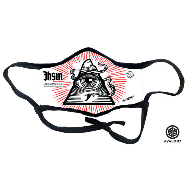 all seeing eye social distancing face mask jhsm