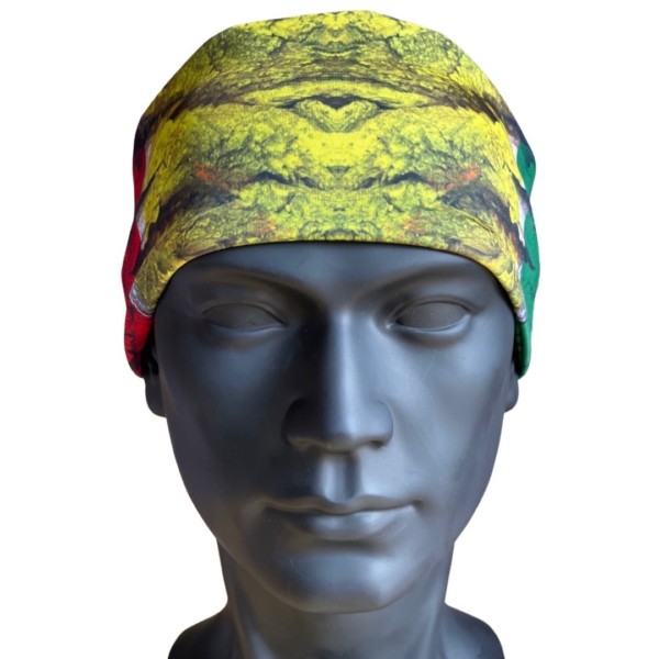 AVALON7 Rasta Wood Neck Cooler Headband