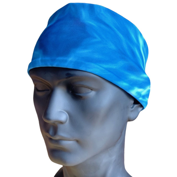AVALON7 Cooling Headband for Running and Hiking Blue