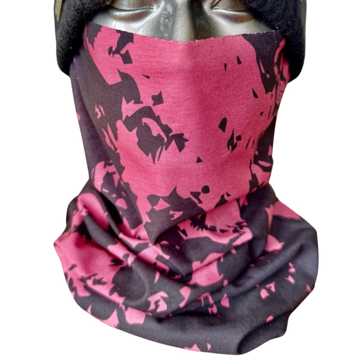 Pink Party AVALON7 neckgaiter facemask for snowboarding