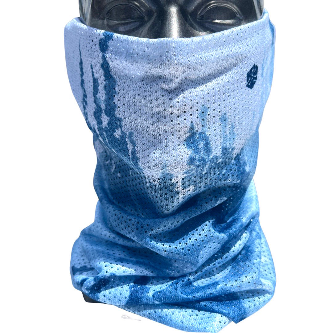 Protect your face and neck in the outdoors!  Our super breathable Mesh Neck Gaiters have you covered in both summer and winter.