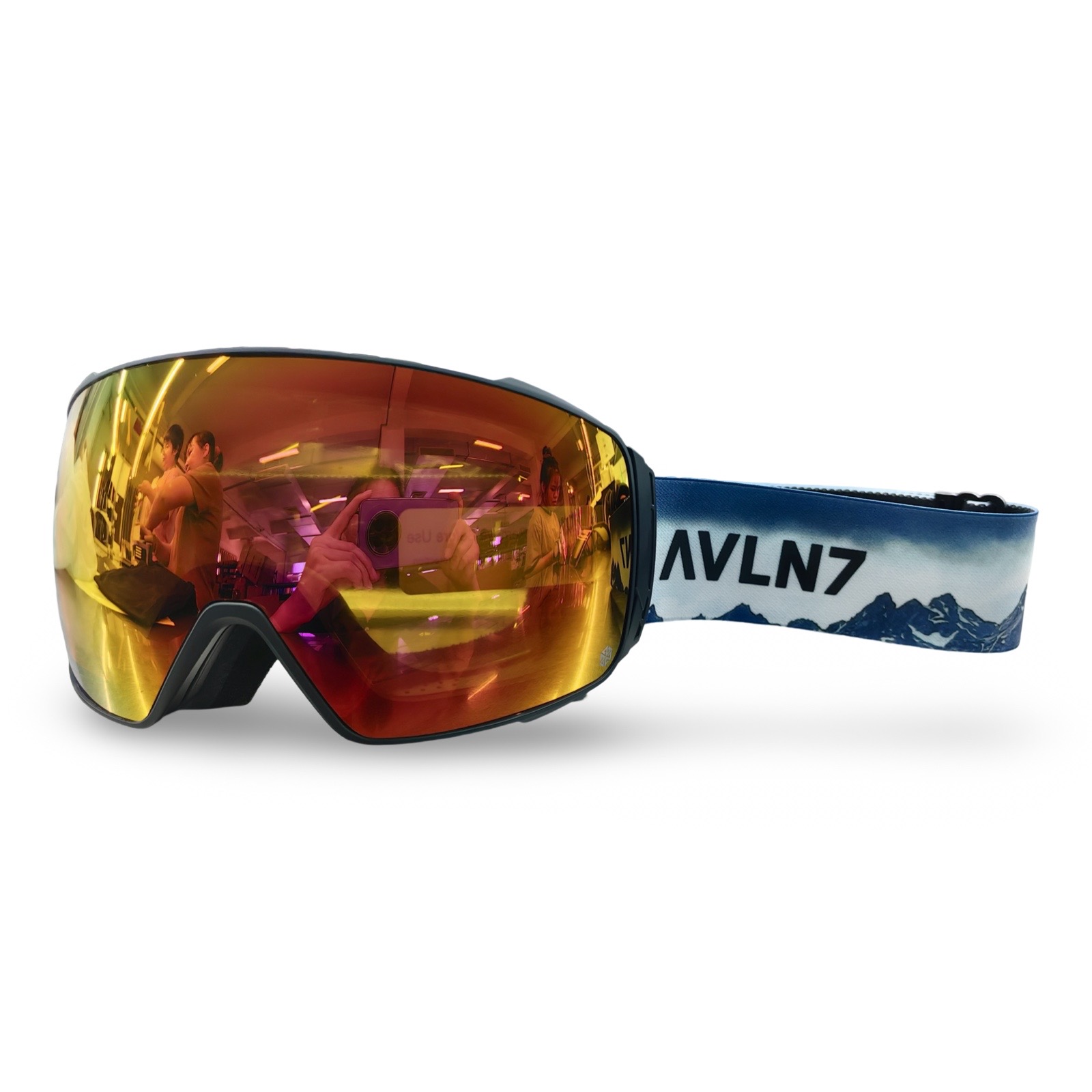 AVLN7 Magnetic Ski goggle with Teton Vital strap