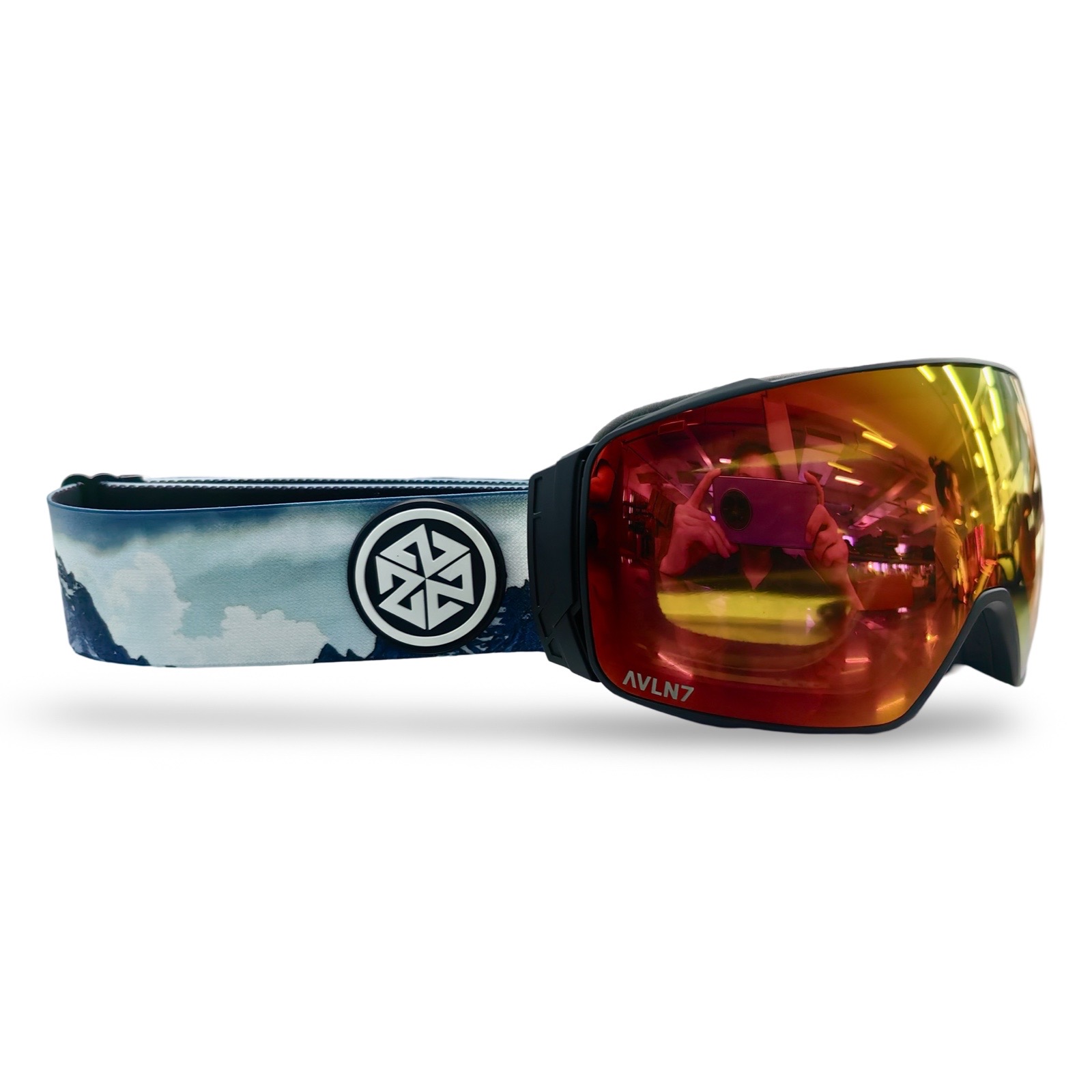 AVLN7 Magnetic Ski and Snowboarding goggle with Teton Vital strap