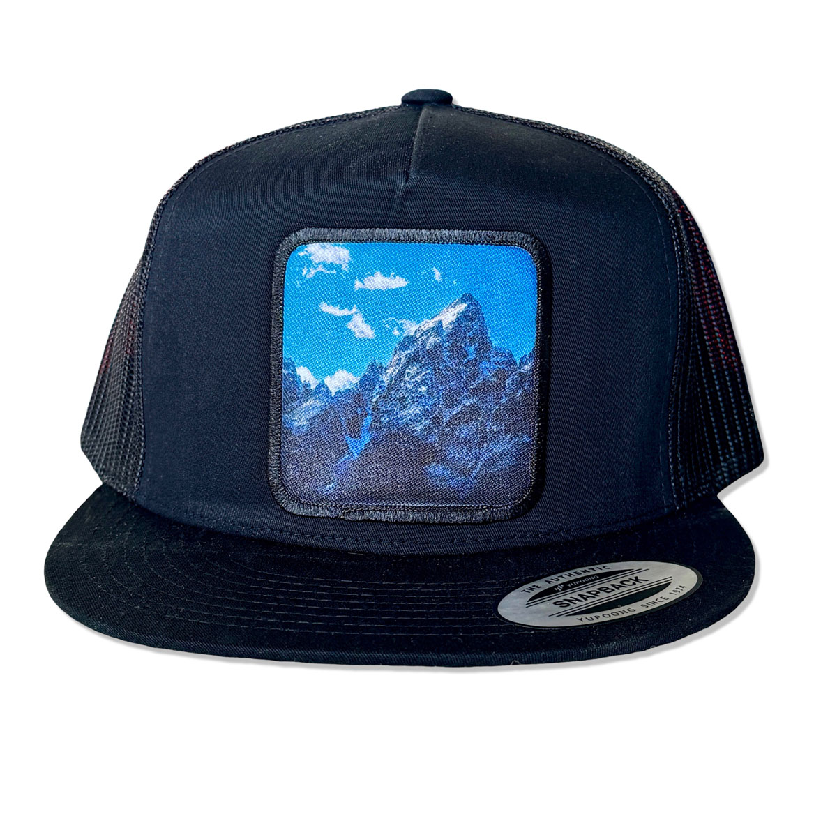 AVALON7 Teton Pristine Snapback hat- Jackson Hole, Wyoming